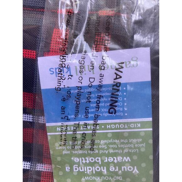 2 Garnett Hill Kids Boys Girls Unisex Sandwich or Snack Bags NEW Plaid Gift - Picture 4 of 11